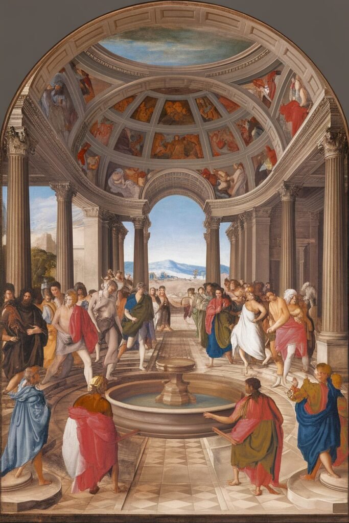 The School of Athens by Raphael The School of Athens by Raphael