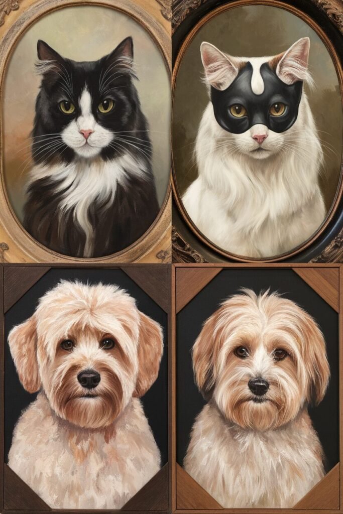 Painted Pet Portraits Painted Pet Portraits