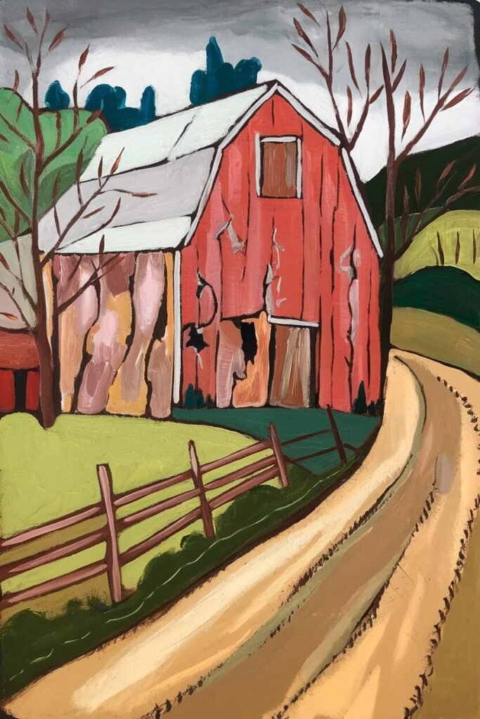 Folk Art Charm