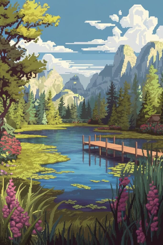Pixel Art Landscapes Pixel Art Landscapes
