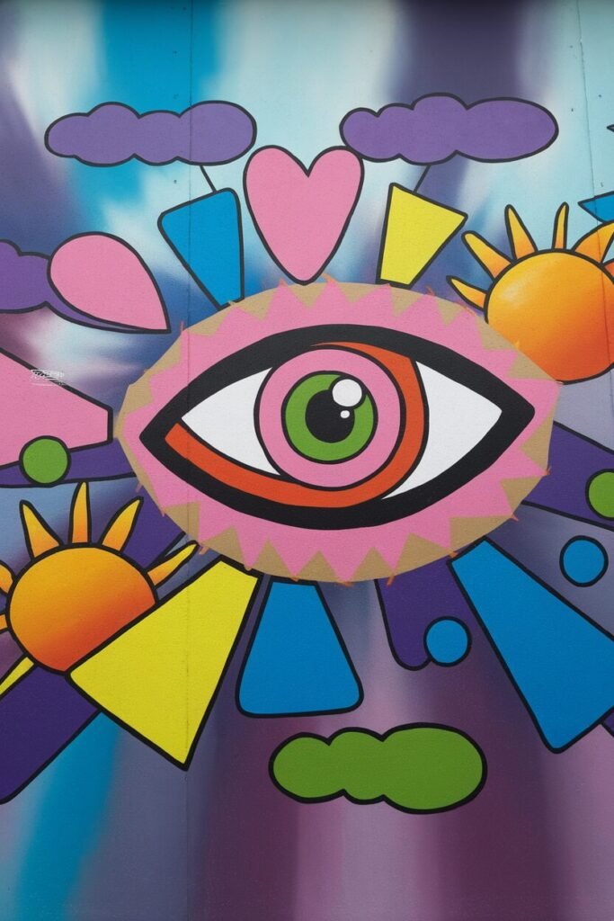 Colorful Wall Murals Colorful Wall Murals