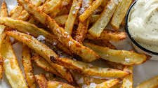 Air Fryer Garlic Parmesan Fries