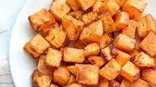 Air Fryer Roasted Sweet Potatoes
