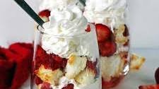 Angel Foodcake Strawberry Shortcake