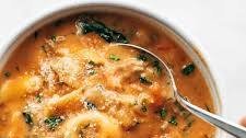 Ang's Creamy Tortellini Soup