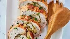 Apple Stuffed Pork Loin