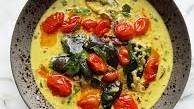 Aubergine curry