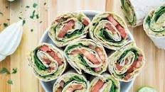 Avocado & White Bean Salad Wraps