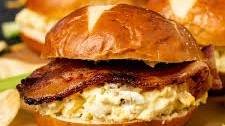 Bacon & Cheddar Egg Salad Sandwiches