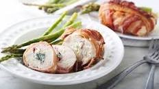 Bacon Wrapped Chicken Cordon Bleu