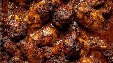 Baked Jamaican Jerk Chicken Wings