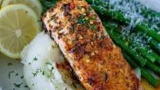 Baked Lemon Garlic Butter Salmon