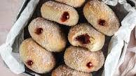 Baked Strawberry Jelly Donuts
