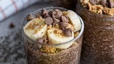 Banana Chocolate Chia Pudding