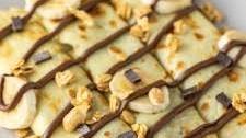 Banana Nutella Crepes
