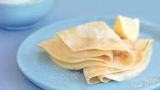 Basic lemon and sugar crepes