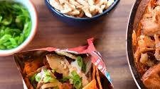 BBQ Pork Walking Tacos