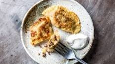 Beef, Onion, and Cheddar Pierogies