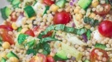 BEST Mediterranean Couscous Salad
