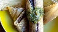 Black Bean and Cheese Vegetarian Tamales