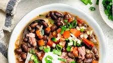 Black Bean and Ham Soup