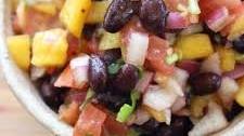 Black Bean and Mango Salsa