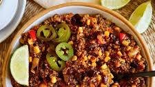 Black Bean Quinoa Chili