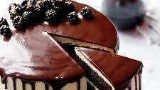 Blackberry Red Wine Chocolate Cake