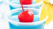 Blue Hawaii Jell-O Shots
