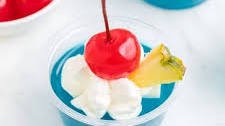 Blue Hawaiian Jello Shots