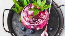 Blueberry Mojito Cocktail