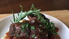 Braised Beef Short Ribs with Herbs and Red Wine