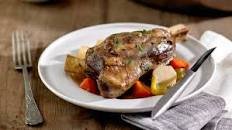 Braised Lamb Shanks With Lemon