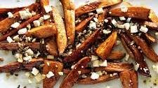 Brown Sugar Balsamic Roasted Sweet Potatoes