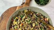 Bulgur Salad with Roasted Summer Veg