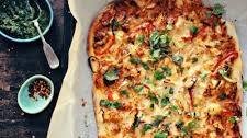 Butter Chicken Indian Pizza
