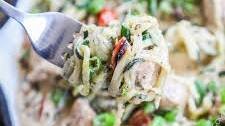 Cajun Chicken Alfredo Zoodles