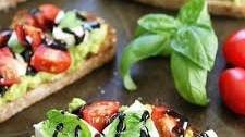 Caprese Avocado Toast