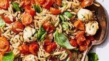 Caprese Orzo Pasta Salad