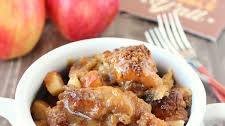 Caramel Apple Bread Pudding