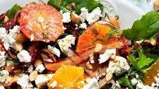 Carrot and Orange Salad with Feta