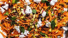 Carrot salad with citrus dressing