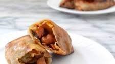 Cashew Chicken and Broccoli Egg Rolls