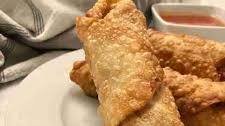 Cashew Chicken Egg Rolls | Chicken And Rice Egg Roll Recipe