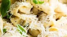 Cheese Tortellini in Garlic Butter Sauce