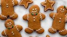 Chewy Gingerbread Cookies