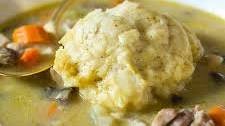 Chicken and Dumplings from Scratch (with mushrooms!)