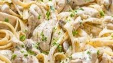 Chicken Fettuccine Alfredo