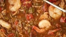 Chicken, Sausage, and Shrimp Gumbo
