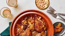 Chicken Tagine With Apricots and Almonds